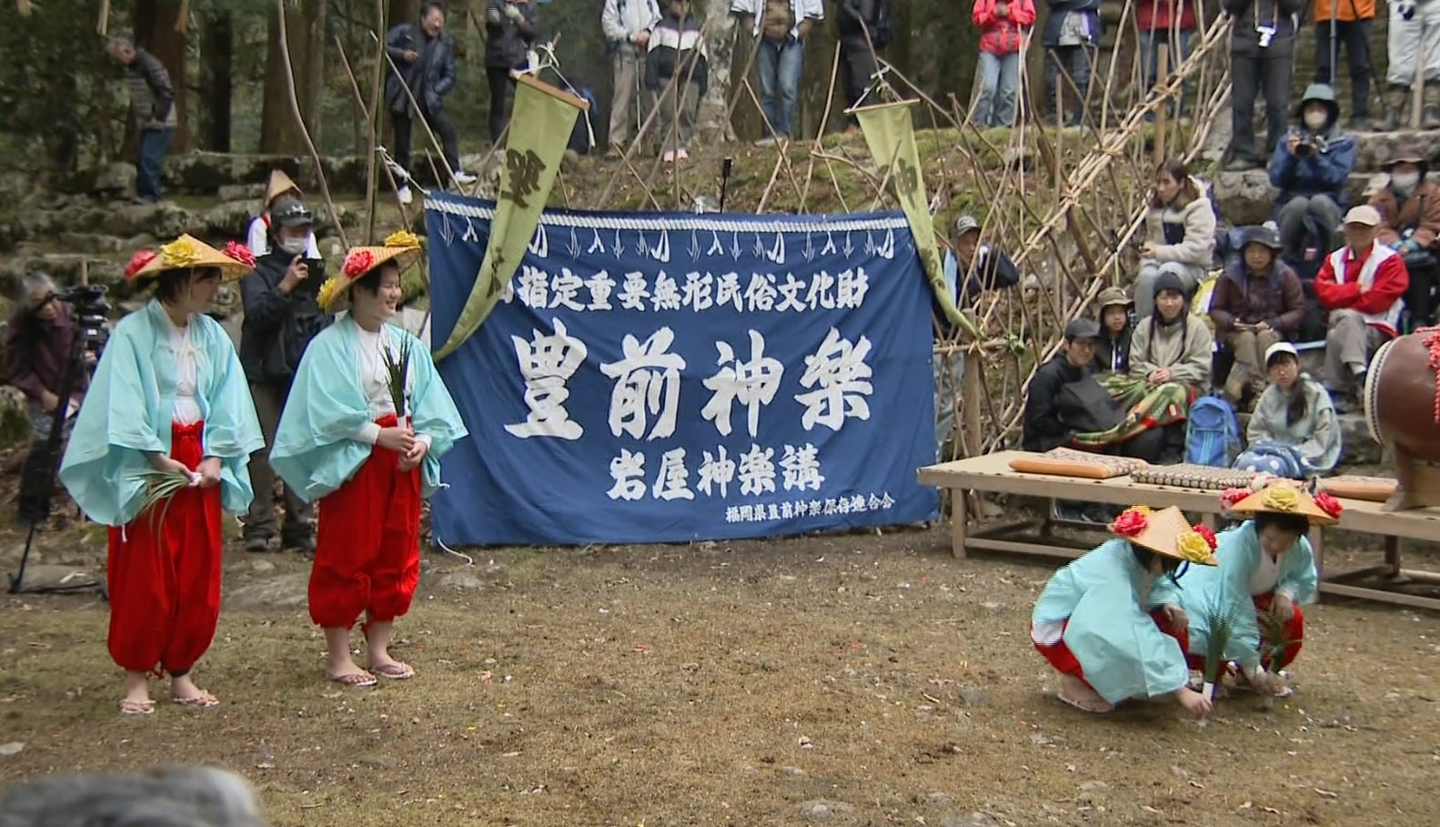 修験道の聖地に伝わる祭り…春を告げる福岡・求菩提山の「お田植祭