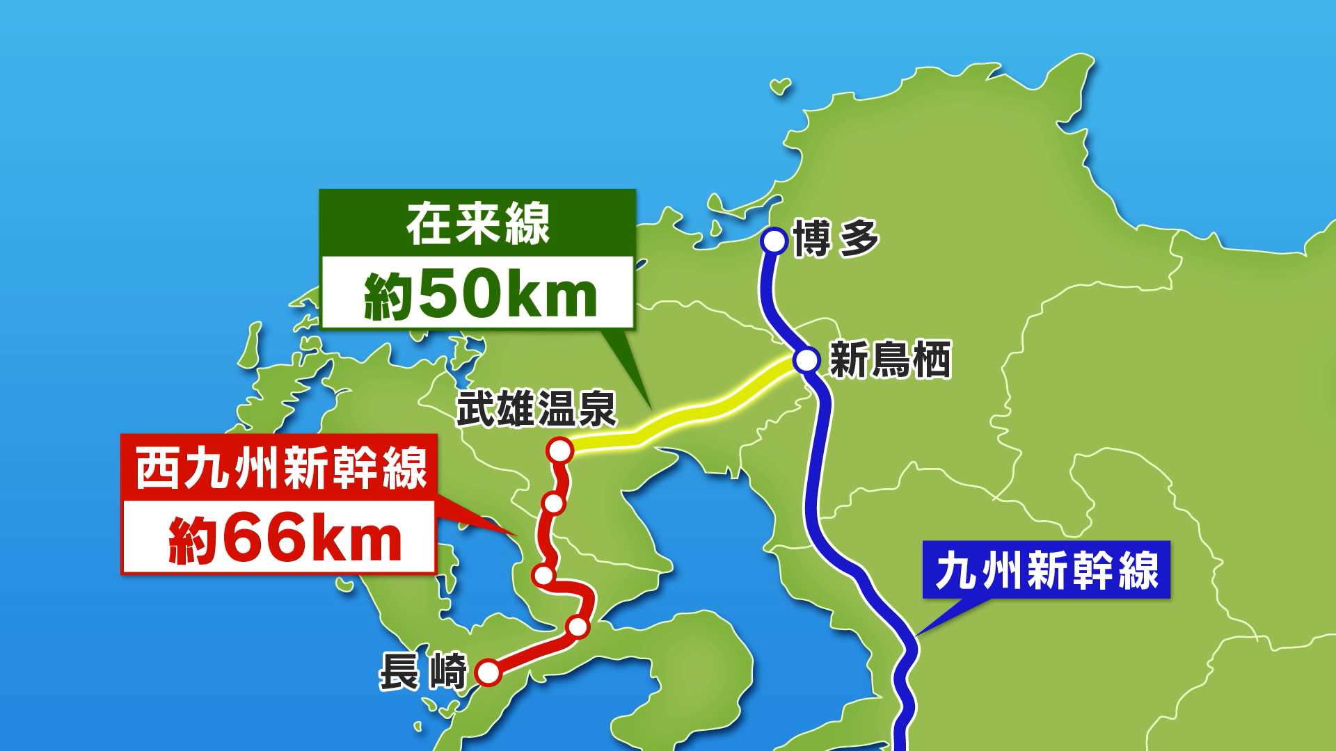 長崎 から 博多 新幹線