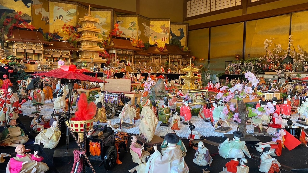 3月限定・観光スポット】福岡県飯塚市、伊藤伝右衛門邸のひな人形