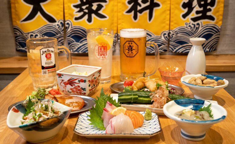 2杯＋2品選べる！博多駅でバリ得「ほろ酔いセット」を発見 - RKB毎日放送