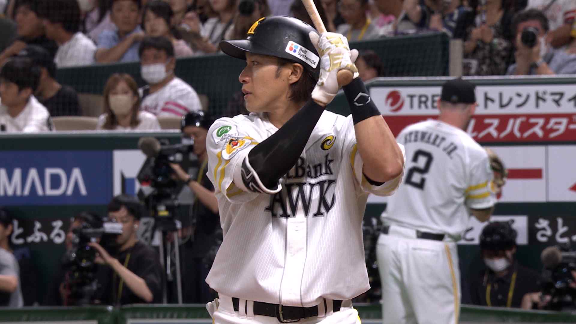 ホークス柳田選手が通算250号のホームラン プロ13年目で