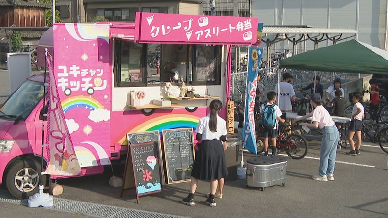 ユキチャンキッチン ステージ4の女性がキッチンカーで奮闘、乳がん啓蒙スペースで特別出店!