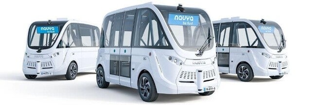 マクニカ、福岡市JR箱崎駅周辺エリアにて自動運転EVバスの公道実証実験