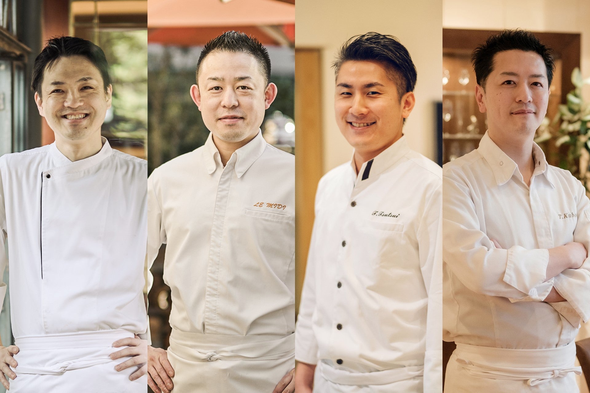 4都市のイタリア料理店から料理長が集結。特別ディナーイベント