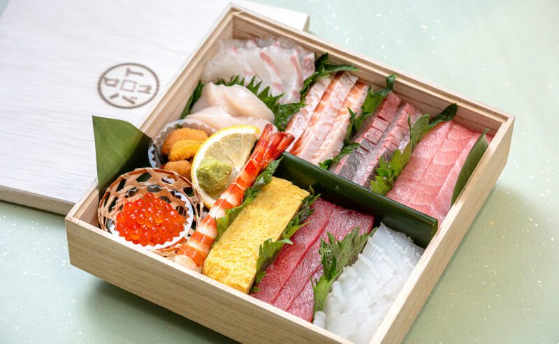 福岡 手みやげ】まさに宝石箱！極上のネタを詰めた「手巻きネタセット